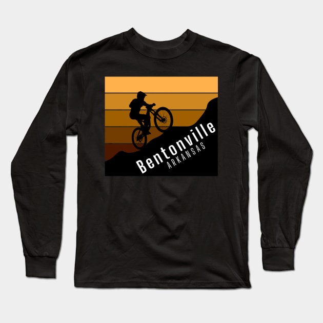 Bentonville, Arkansas Long Sleeve T-Shirt by Off The Clock Gear